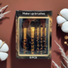5-Piece Makeup Brush Set – Powder, Foundation, Eyeshadow, Blending, and more!